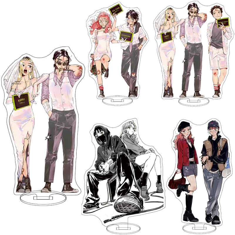Anime Merchandise Collection - 16cmのアニメアクリルスタンド。彼女が興味を持っていたのは、実は男性ではなかった。 ‌ 小河美月 ‌ 大沢亜夜 ‌