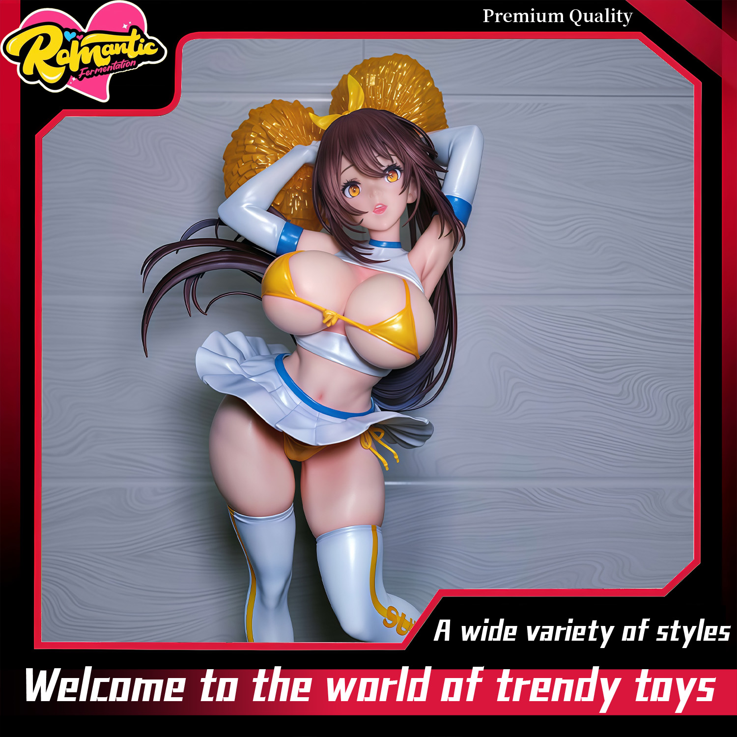 Popular Anime Merchandise - サニーチアリーダーキャプテンアニメGKモデルフィギュア、トレンド玩具、スタチュー、グッズ、テーブルデコレーション、誕生日プレゼント、人気商品