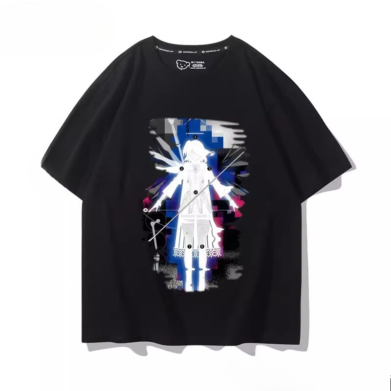 アニメ Arknights グラフィック Tシャツ Kpop - Popular Anime Merchandise のレビューと価格