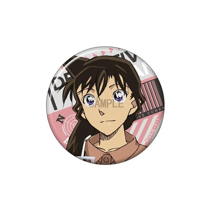 日本版「名探偵コナン」グッズ：缶バッジ、アニメ、ラン・モウリ - Anime Merchandise In Japanese のレビューと価格